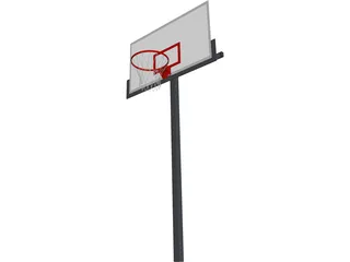 Basketball Hoop 3D Model