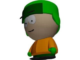 South Park Kyle 3D Model