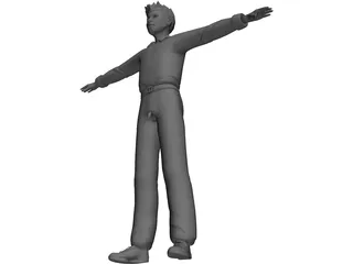 Boy 3D Model