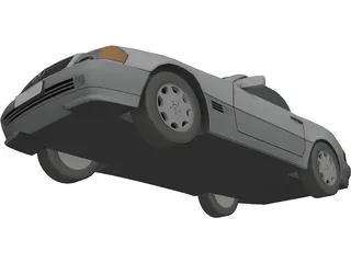 Mercedes-Benz SL 500 (1999) 3D Model