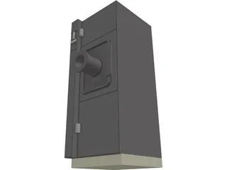 Decontamination Cabinet 3D Model