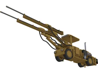 Mining Turck 3D Model