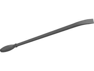 Pry Bar 18 inch 3D Model