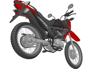 Honda Bros 160 3D Model