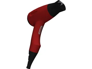 Hair Dryer 3D Model