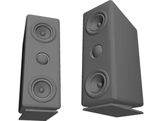 Creative Speakers 3D Model