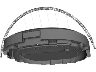 Wembley Stadium 3D Model