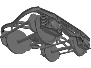 Y-25 Bogie 3D Model