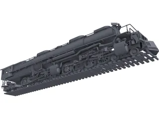 Union Pacific Big Boy 3D Model