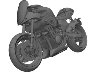 Superbike 3D Model
