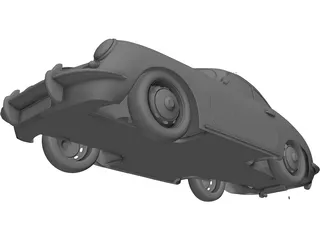 Porsche 356 3D Model