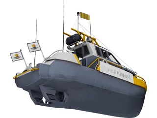 Coast Guard 3D Model