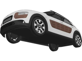 Citroen C4 Cactus (2015) 3D Model