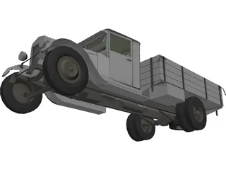 ZIS 5 3D Model