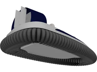 Hovercraft 3D Model