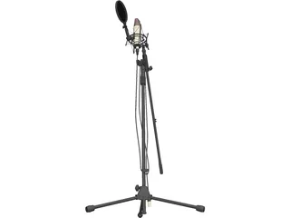 Rode NT1-A Microphone 3D model