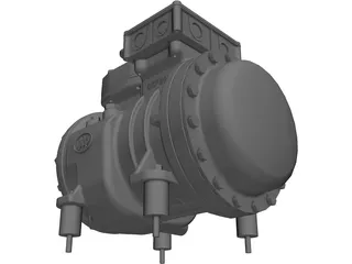 Dorin SE053 Compressor 3D Model