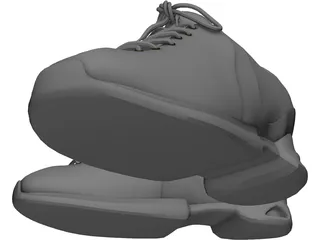 Sneakers Shoes 3D Model