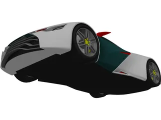 Sport Car Concept 3D Model