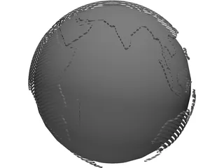 Globe 3D Model