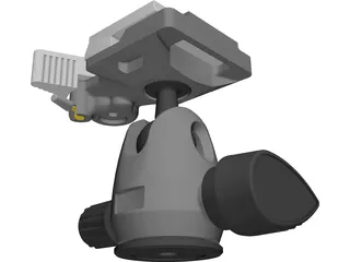 Manfrotto 494 Head 3D Model