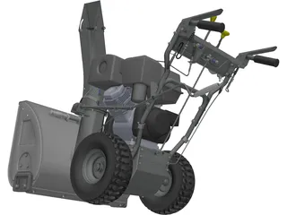 Snowblower 3D Model