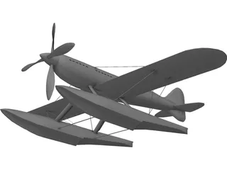 Macchi MC72 3D Model