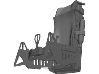 Ejection Seat 3D Model