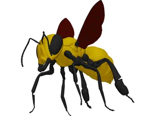 Bee 3D Model