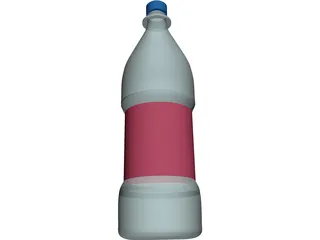 Water Bottle 3D Model