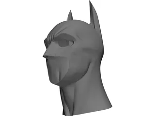 Batman Mask 3D Model