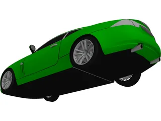 Jaguar XK 3D Model