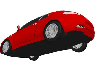 Alfa Romeo Brera 3D Model