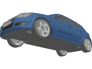 Opel Astra 3D Model