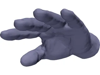 Hand Left 3D Model