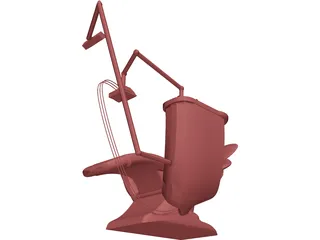 Dental Chair 3D Model