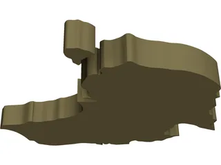 Australia 3D Model