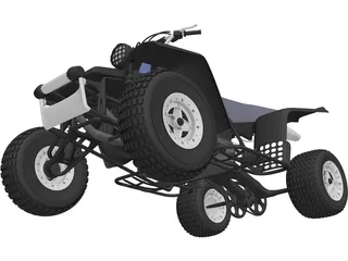 Yamaha Banshee 3D Model