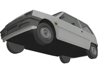 VAZ 1111 Oka 3D Model