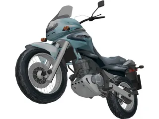 Suzuki Freewind XF650 3D Model