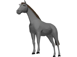 Horse 3D Model