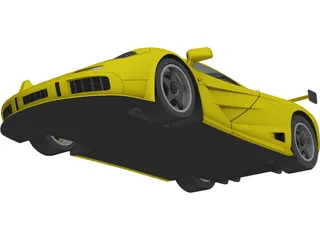 McLaren F1 LM 3D Model