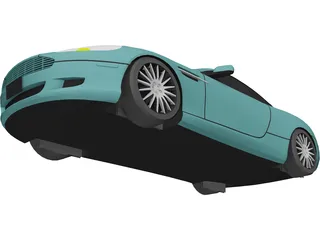 Aston Martin DB9 3D Model