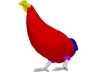 Chicken 3D Model