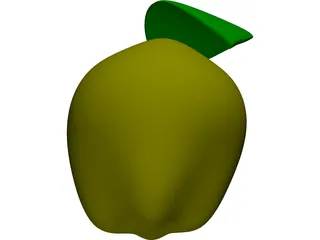 Apple 3D Model