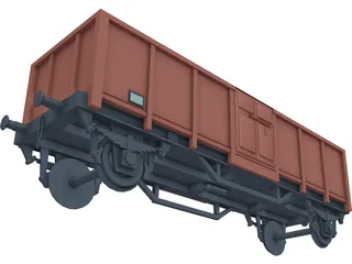 Bulk Carrier 3D Model