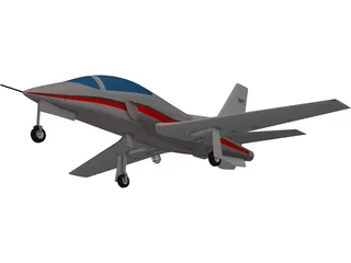 Kitplane ViperJet MKII 3D Model