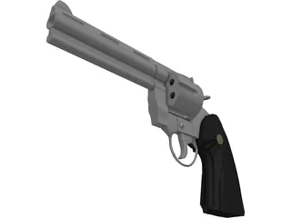 Colt Python 3D Model