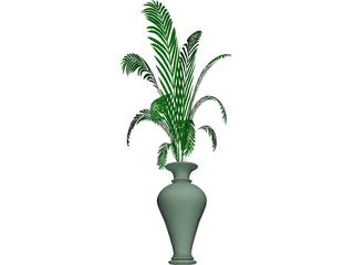 Plant In Vase 3D Model