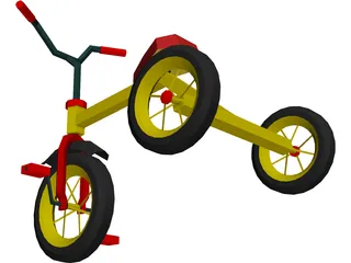 Bike Child 3D Model